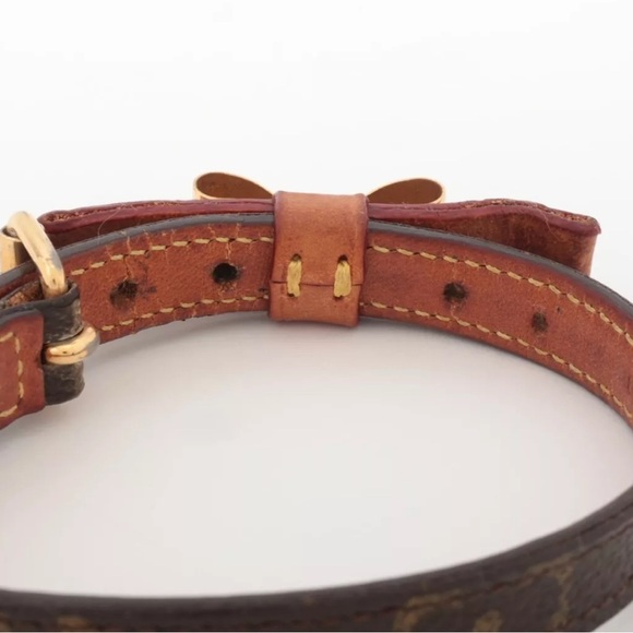 Louis Vuitton Laisse Baxter MM Pet Leash & Collar - M58056 & TH1008 - Picture 9 of 11